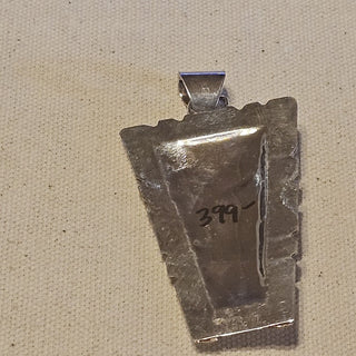 Navajo sterling turquoise pendant