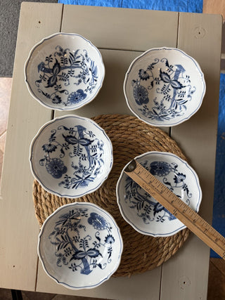 Blue Danube Blue onion 6" cereal bowl