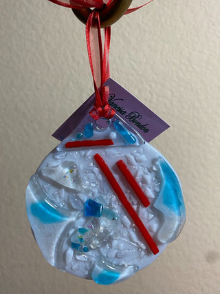 Art Glass Christmas Ornament RSV|140141