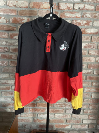 Mickey Mouse Cropped Top Sz 2X 07000625 RSV|90469