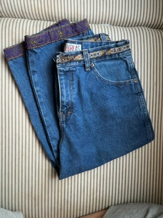 Vintage Bill Blass Embellished Jeans