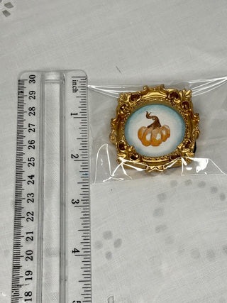 Original Watercolor Orange Pumpkin Mini RSV|107845