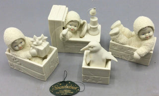 Snowbabies "All aboard The Star Express"  Set of 4 #62 VV MTS|95139