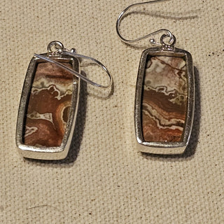 .925 crazy horse lace dangle earrings|89594