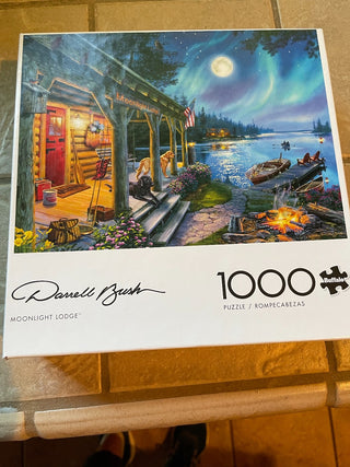 "Moonlight Lodge" Jigsaw Puzzle ~MTS|103599