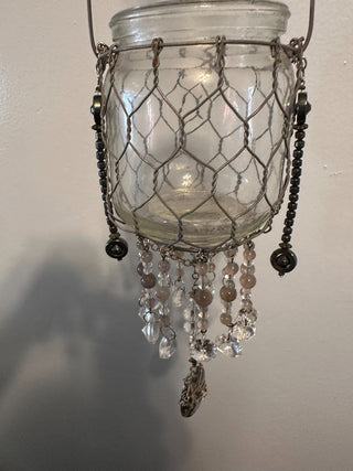 Suncatcher Lantern Wire Wrap Jar  MTS|134088