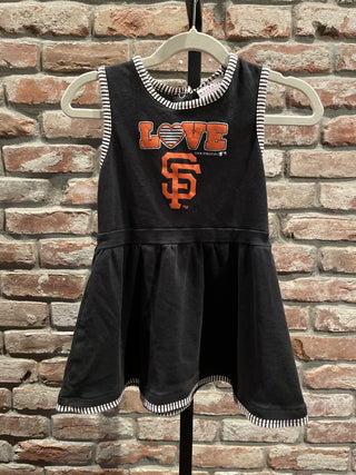 SF Giants Toddler Dress Sz 4T 04000625 RSV|90242