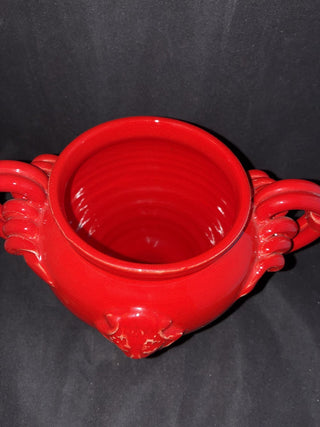 Made in Italy Red Pottery Vase RCD