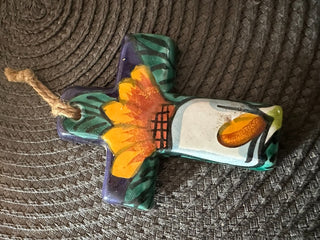 Cross Terra Cotta Sunflower MTS|93626