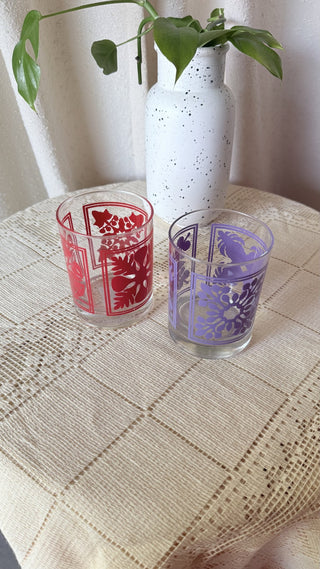 Funky Pair Drinking Glasses (LZD - RSV)|95811