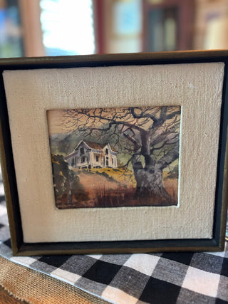 Vint water color painting Old Farmhouse MTS|66459