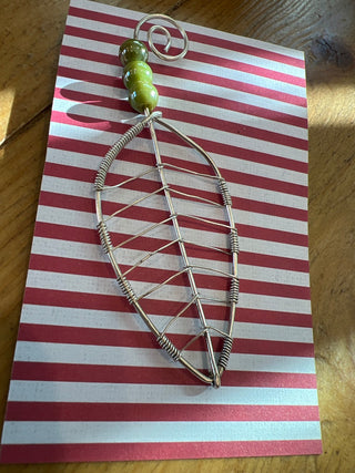 Sterling Silver Leaf pin MTS