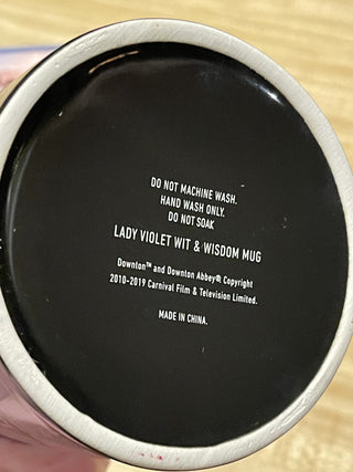 NIB Lady Violet Wit & Wisdom Mug--SP RCD
