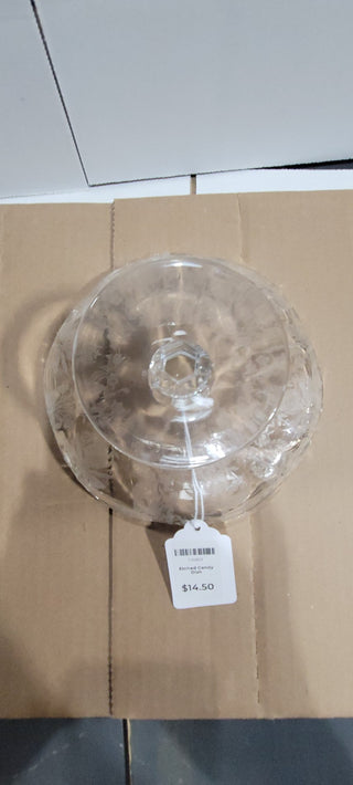 Etched Candy Dish Rcd|82760