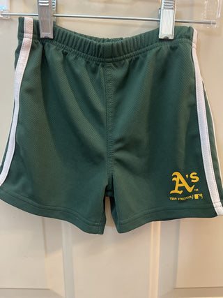 Rsv MLB Oakland A’s Green Summer Shorts Sz 18 Mos|88687