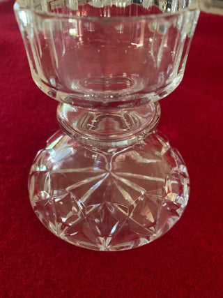 Hurricane Crystal candle holder