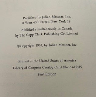 1963 1st Edition The Book of the American West RCD|72611
