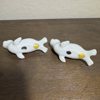 Vintage Otagiri Porcelain Seal Pup MTS|101228