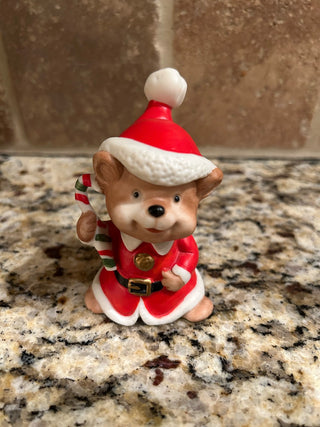 Santa Bear Figurine   MTS|124826