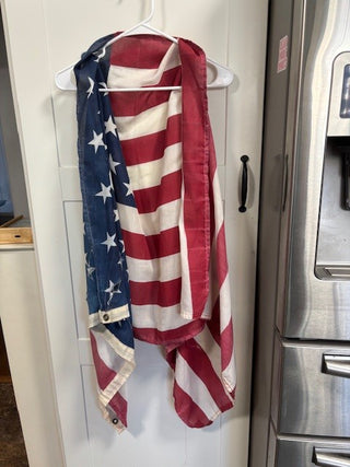 Vintage American flag vestMTS|73689