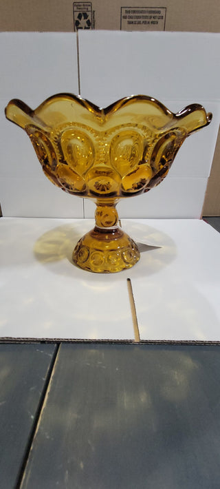 Amber Thumb Print Bowl Rcd|82747