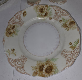 Silesia Germany Ohme Co. China "Old Ivory" plate