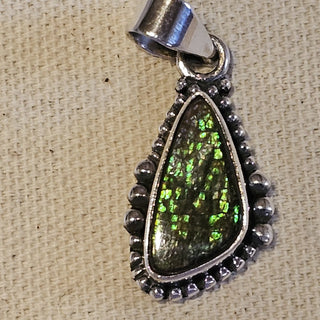 Sterling Ammolire pendant
