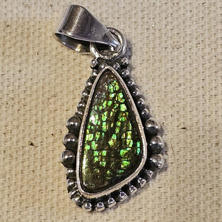 Sterling Ammolire pendant
