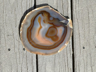 Natural crystal agate stone slab|67781