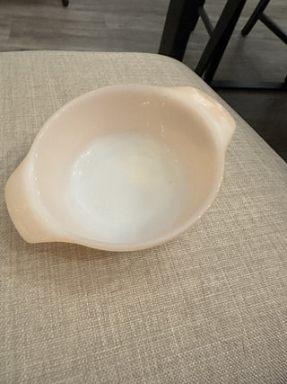 Fire-King Peach Luster Baking Dish MTS|105090