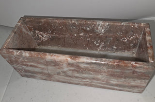 vintage pink marble holder/box