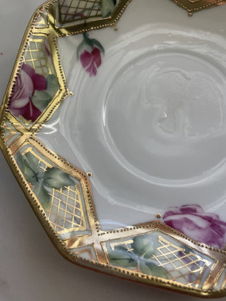 Vtg. Bowl and Saucer -RSV|85491