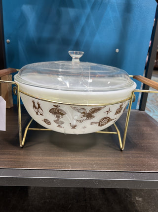 Pyrex Early American Casserole c. 1962-71|53506