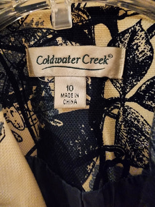 Blazer Coldwater Creek Blue/ Cream Floral RSV|64608