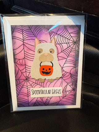 Halloween Card - Spooktacular Wishes GF272  RCD