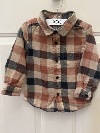 Cat & Jack Plaid Flannel Size 2T - RSV|105956