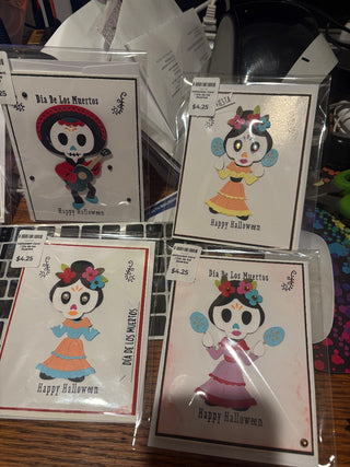 Halloween Card / Dia de los Muertos|117150