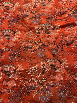 vintage kimono sash (obi) or a formal table/piano runner