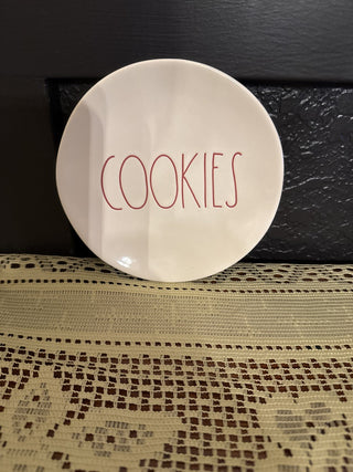 Vintage Rae Dunn Cookie Plate - RCD