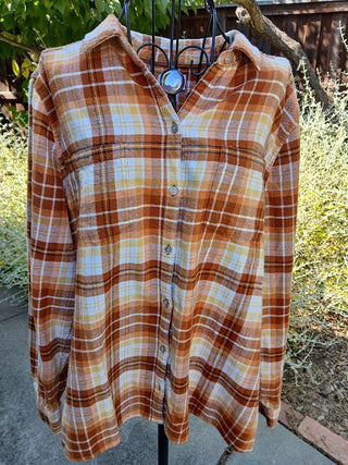 Flannel Shirt Women's Large|108447