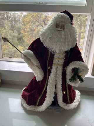 House Of LLoyd Vintage Porcelain Santa With Stand-RSV|129592