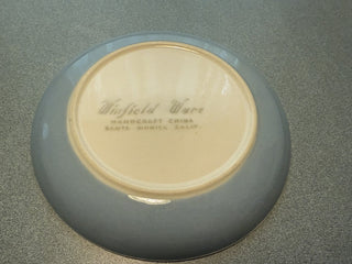 vintage Winfield china luncheon plate Blue Pacific
