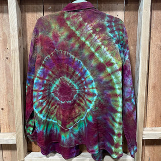 TIE DYE LINEN BLOIUSE|50324
