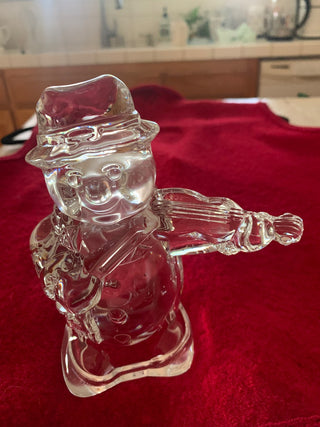 Mikasa snowman trip crystal set/3|126280