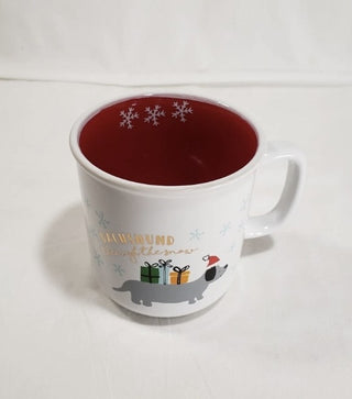 Christmas Dachshund Through the Snow Coffee Mug  RCD|126757