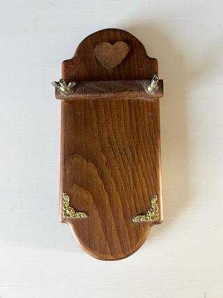 Vintage Wooden note holder RSV|121365