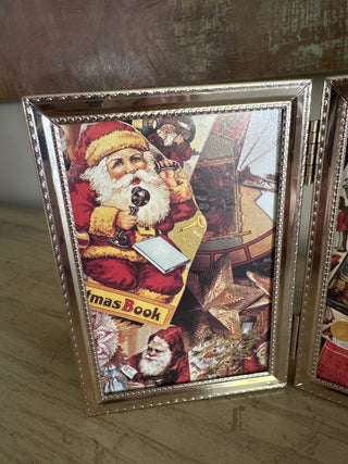 AJ - Vintage Gold Trifold Picture Frame MTS|127093