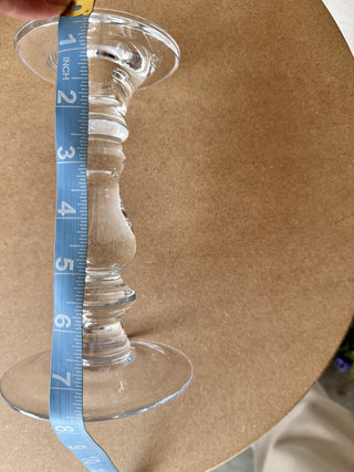 Crystal Candlestick Holder (LZD - RSV)|64011