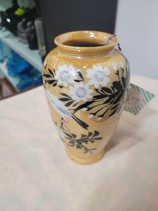 Vintage Nippon Lusterware Gold Vase|54008