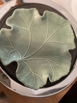 Oakleaf Platter Green Hull 14inch MTS|76285